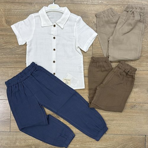 Костюм Baby Boom (5-8) BB683 brown (лето) Baby Boom BB683 brown