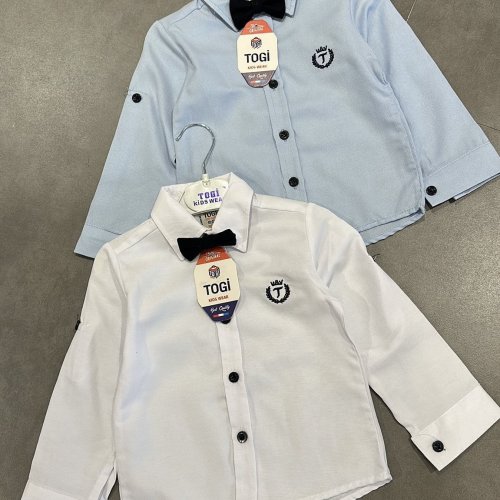 Рубашка Baby Boom (2-5) BB716 white (деми) Baby Boom BB716 white