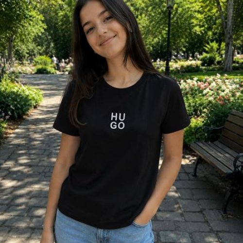 Футболка Newe (S-M) 201-1 black (лето) Newe 201-1 black