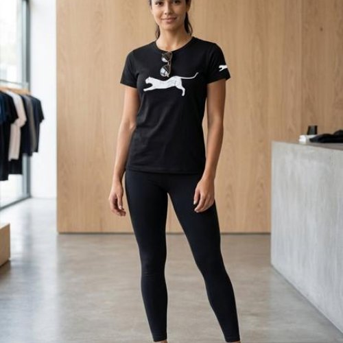 Футболка Newe (S-M) 2218 black (лето) Newe 2218 black