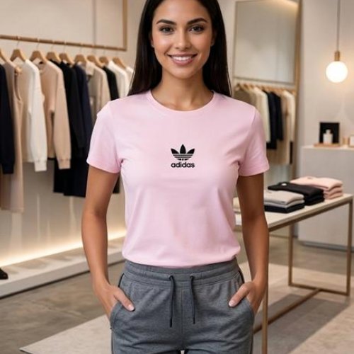 Футболка Newe (S-M) 2218 pink (лето) Newe 2218 pink