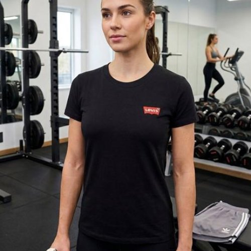 Футболка Newe (S-M) 2218-2 black (лето) Newe 2218-2 black
