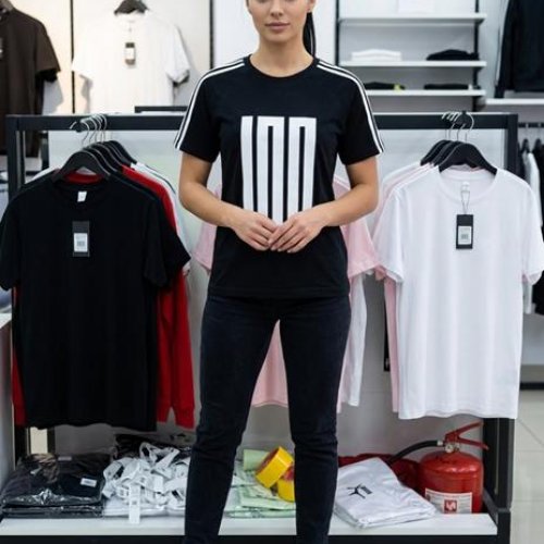 Футболка Newe (L-XL) 2229 black (лето) Newe 2229 black