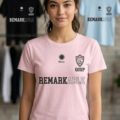 Футболка Newe (L-XL) 2399 pink (лето) Newe 2399 pink