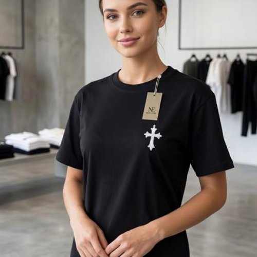 Футболка Newe (2XL-3XL) 400 black (лето) Newe 400 black