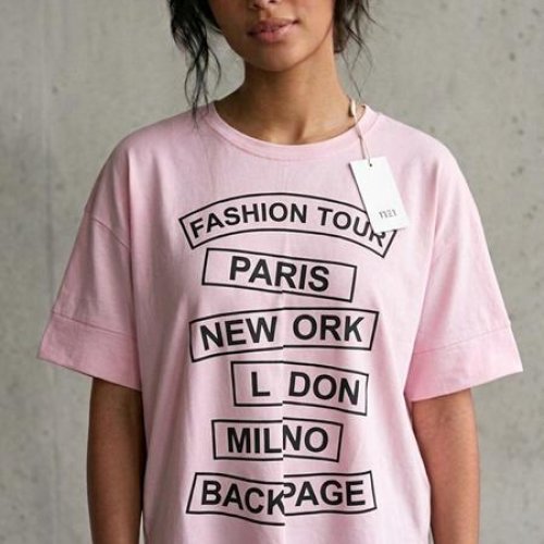 Футболка Newe (4XL-5XL) 400-2 pink (лето) Newe 400-2 pink