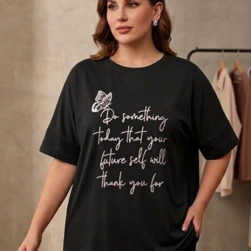 Футболка Newe (4XL-5XL) NW106 black (лето) Newe NW106 black