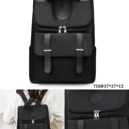 Рюкзак Fashion Bag (37-27-12) 718 black (деми) Fashion Bag 718 black