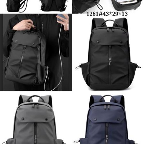 Рюкзак Fashion Bag (43-29-13) 1261 black (деми) Fashion Bag 1261 black