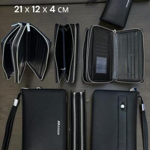Кошелек Chus (21-12-4) SA1757 black (деми) Chus SA1757 black