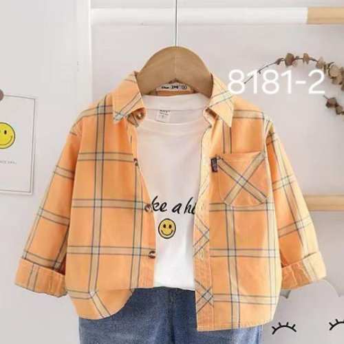 Рубашка Фунтик (5-9) 8181-2 orange (деми) Фунтик 8181-2 orange
