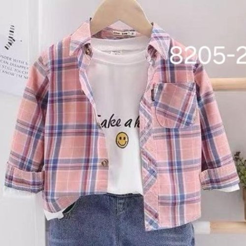 Рубашка Фунтик (5-9) 8205-2 beige (деми) Фунтик 8205-2 beige