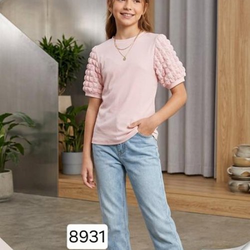 Футболка Фунтик (8-12) 8931 pink (лето) Фунтик 8931 pink