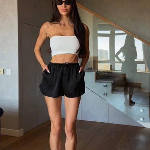 Шорты Akulova (40-48) 434 black (лето) Akulova 434 black