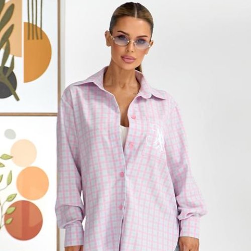 Рубашка Lelis (S-L) 1142-1 lilac (деми) Lelis 1142-1 lilac