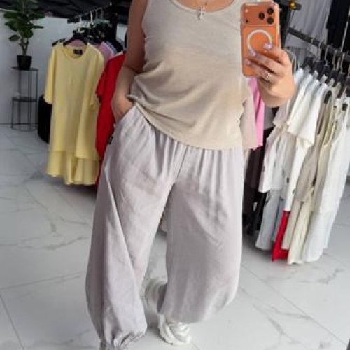 Штаны LOVEKAN (S-L) 1721 l.grey (деми) LOVEKAN 1721 l.grey