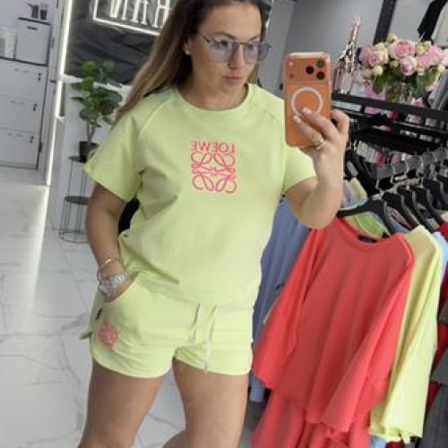 Костюм LOVEKAN (S-L) 1537 l.yellow (лето) LOVEKAN 1537 l.yellow
