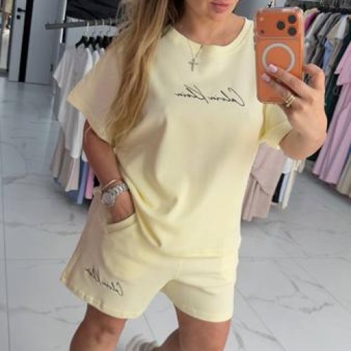 Костюм LOVEKAN (S-L) 1722 yellow (лето) LOVEKAN 1722 yellow
