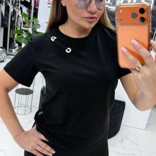 Футболка LOVEKAN (S-L) 1647 black (лето) LOVEKAN 1647 black