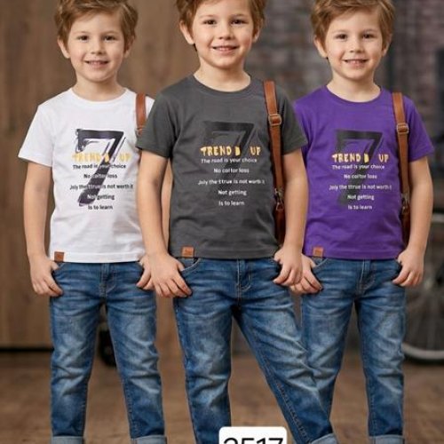 Футболка Фунтик (2-6) 2517 purple (лето) Фунтик 2517 purple