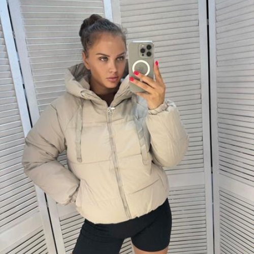 Куртка DGMD (M-XL) 1630 beige (деми) DGMD 1630 beige