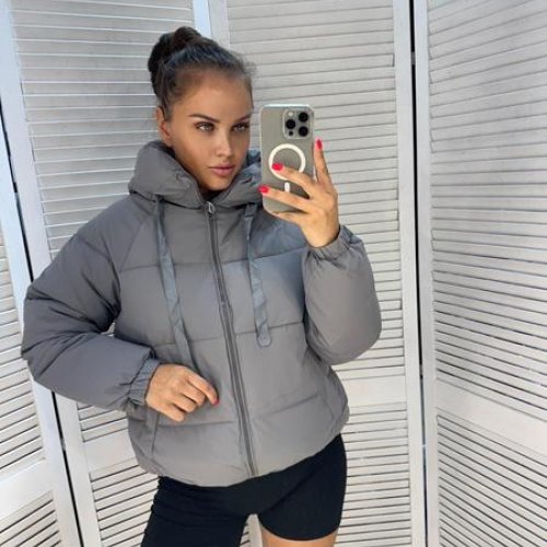 Куртка DGMD (M-XL) 1630 grey (деми) DGMD 1630 grey