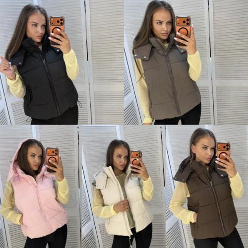 Жилетка DGMD (M-XL) 2603 grey (деми) DGMD 2603 grey