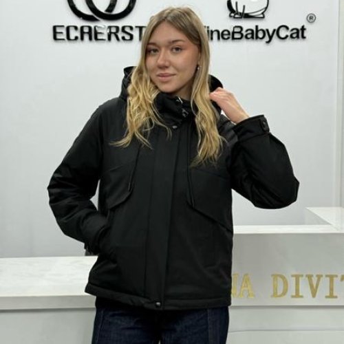 Куртка DGMD (44-52) 2620 black (деми) DGMD 2620 black