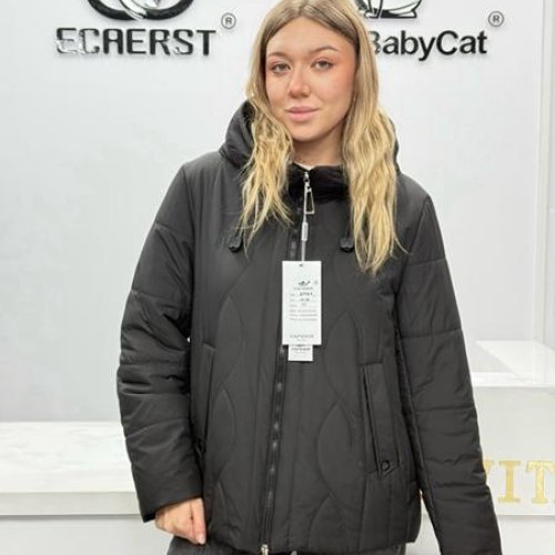 Куртка DGMD (42-50) 2638 black (деми) DGMD 2638 black