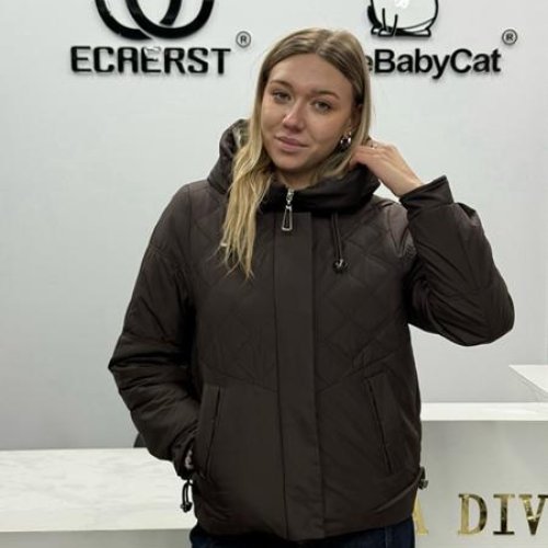 Куртка DGMD (44-52) 2686 brown (деми) DGMD 2686 brown