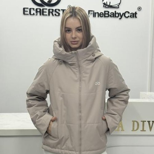 Куртка DGMD (42-48) 580 beige (деми) DGMD 580 beige