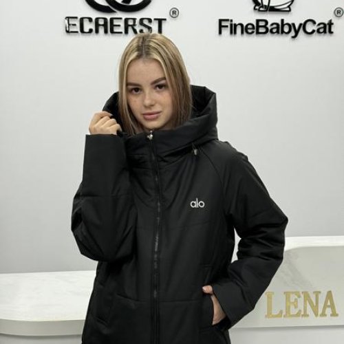 Куртка DGMD (42-48) 580 black (деми) DGMD 580 black
