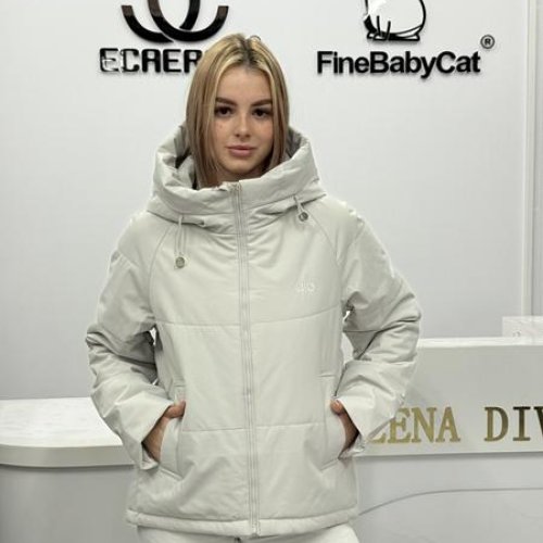 Куртка DGMD (42-48) 580 white (деми) DGMD 580 white