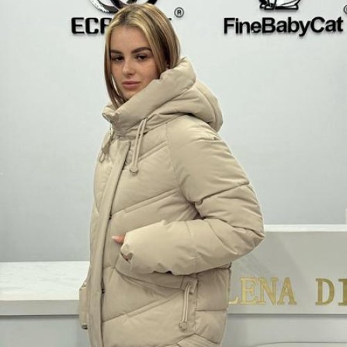 Куртка DGMD (M-2XL) 6009 beige (деми) DGMD 6009 beige