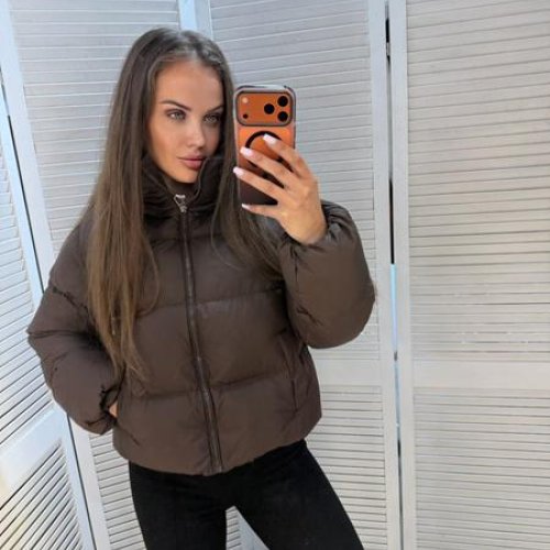 Куртка DGMD (S-L) 6017 brown (деми) DGMD 6017 brown