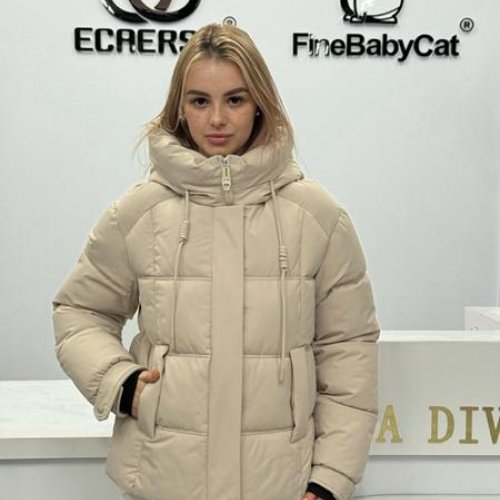 Куртка DGMD (M-2XL) 6028 beige (деми) DGMD 6028 beige