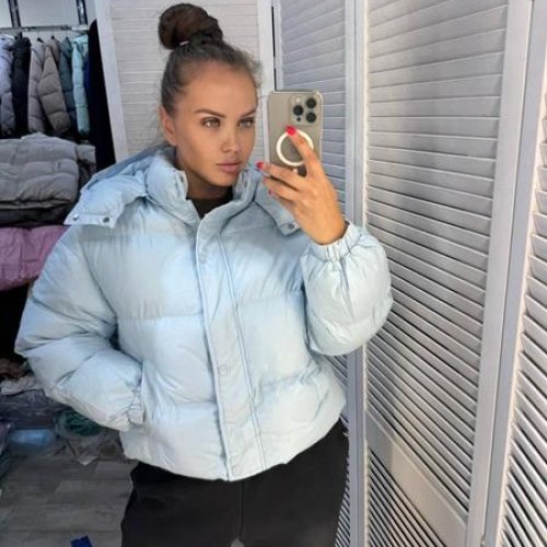 Куртка DGMD (M-XL) 8046 l.blue (деми) DGMD 8046 l.blue