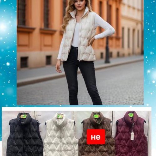 Жилетка DGMD (42-48) JL989 wine (деми) DGMD JL989 wine