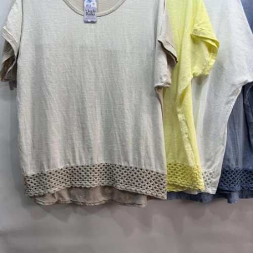 Футболка Emsweekis (48-52) E2221 beige (лето) Emsweekis E2221 beige