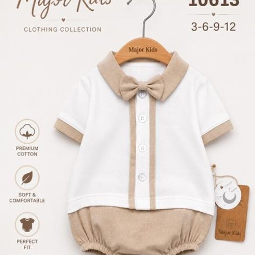 Боди Major (0.3-1) 10613 beige (лето) Major 10613 beige