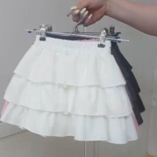 Юбка-шорты Moda school (122-146) MD14 white (лето) Moda school MD14 white