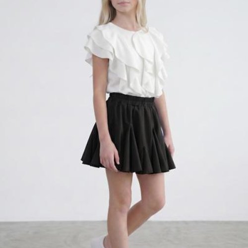 Юбка-шорты Moda school (134-158) MD05 black (лето) Moda school MD05 black