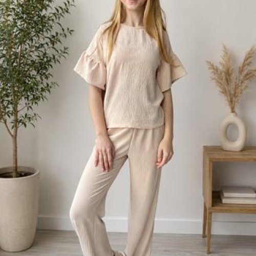 Костюм Moda school (122-152) 8543 beige (лето) Moda school 8543 beige