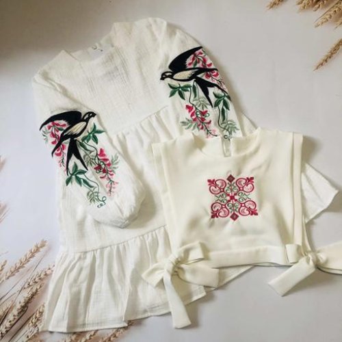 Комплект Moda school (128-146) MD02 milk (лето) Moda school MD02 milk