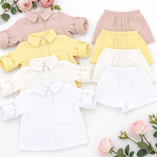 Костюм Moda school (98-116) 8602 white (лето) Moda school 8602 white