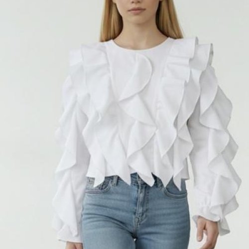 Блузка Moda school (140-164) MD13 white (деми) Moda school MD13 white