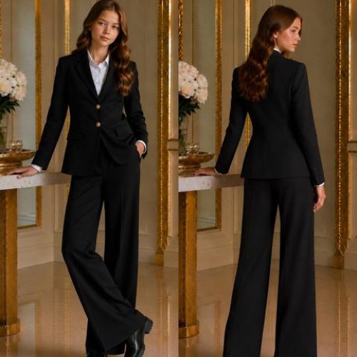 Костюм Karolina (32-42) KR839 black (деми) Karolina KR839 black