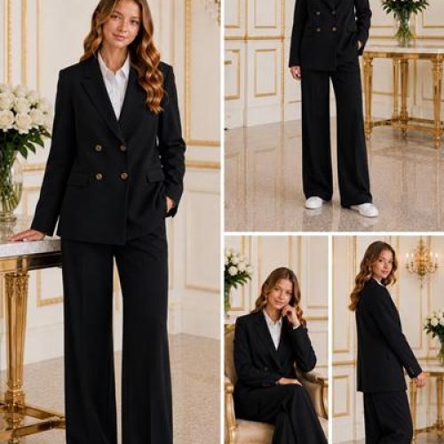 Костюм Karolina (32-42) KR856 black (деми) Karolina KR856 black