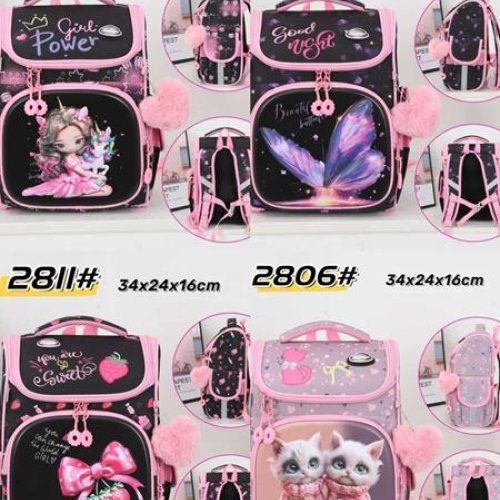 Рюкзак Candy bags (34-24-16) 2811 black (деми) Candy bags 2811 black