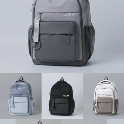 Рюкзак Candy bags (50-30-20) S462 l.grey-d.grey (деми) Candy bags S462 l.grey-d.grey